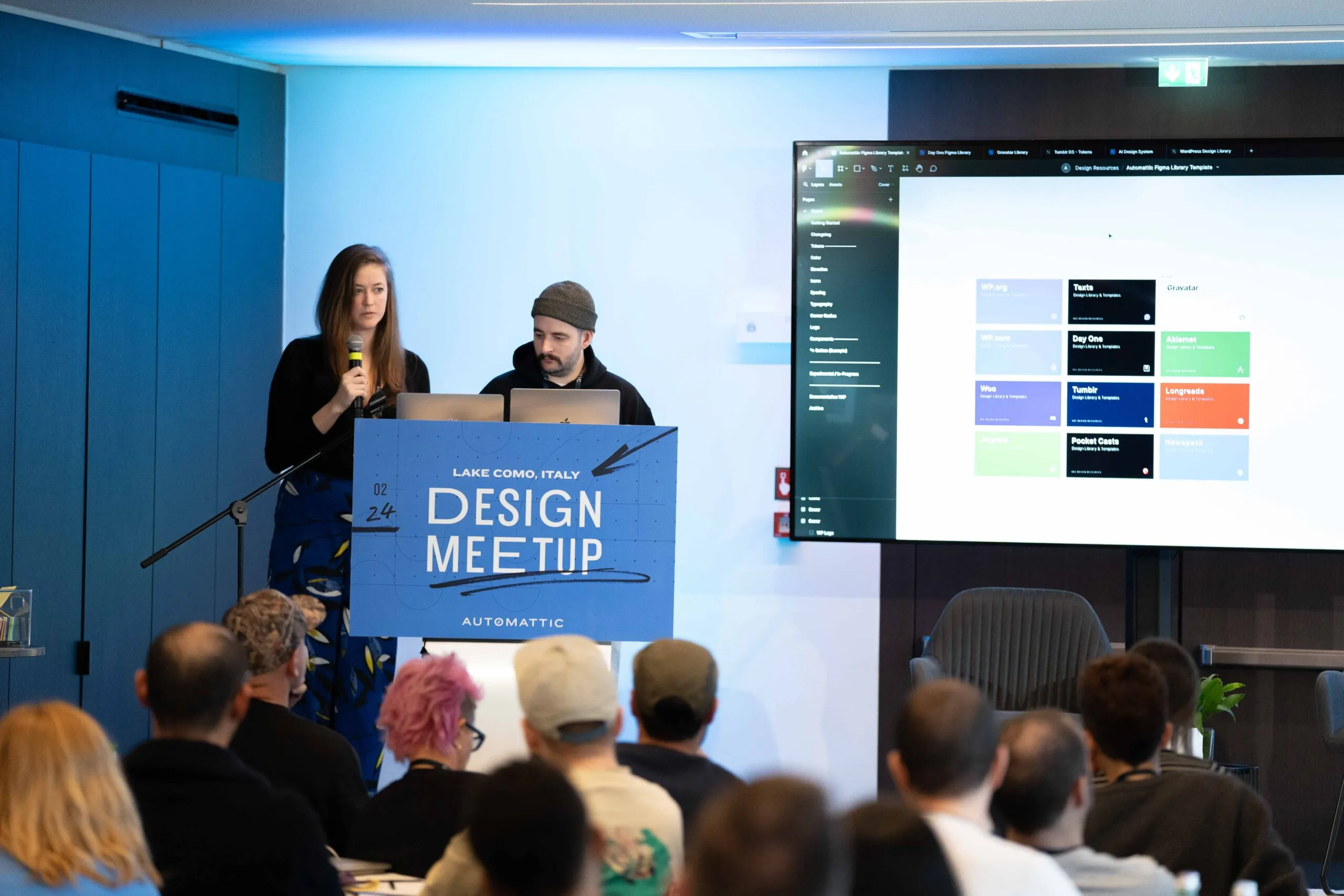 Kicking off design systems work at a meetup